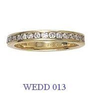 Diamond Wedding Ring - WEDD 013